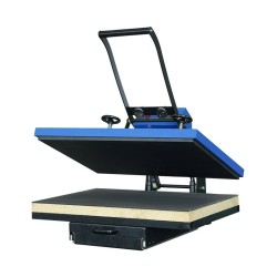 Nagyméretű automata sík hőprés PTAP2413 60x80cm – professzionális megoldás
